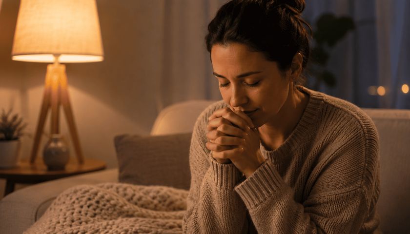 Oração para quem está aprendendo a perdoar a si mesmo