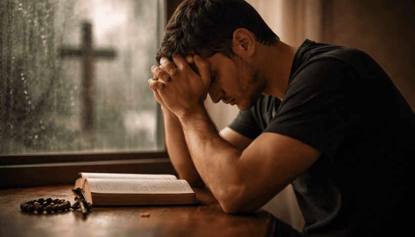 Oração para quando o coração está angustiado e sem paz