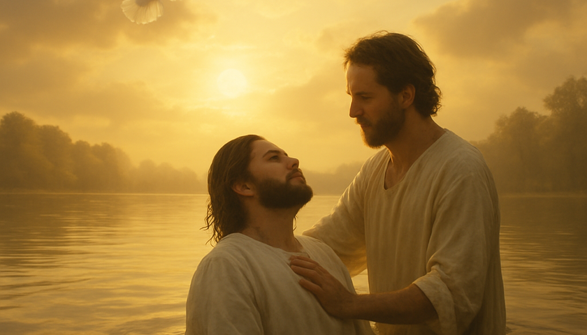 O significado do batismo em águas