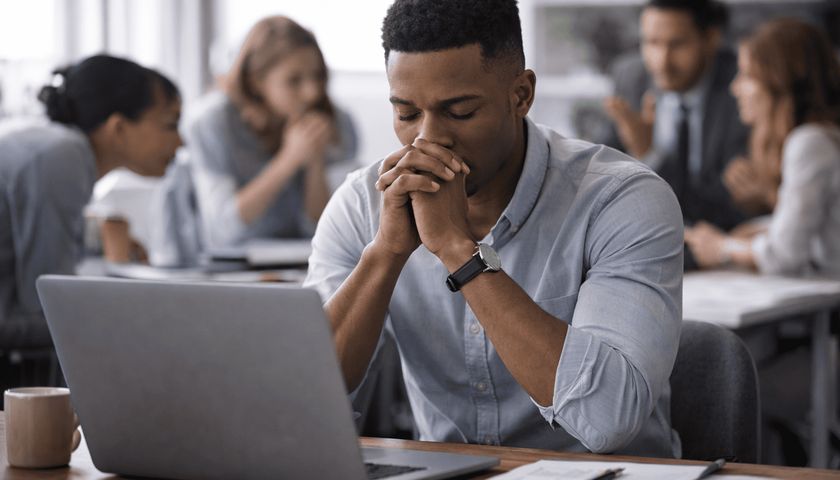 Oração para enfrentar ambientes de trabalho tóxicos