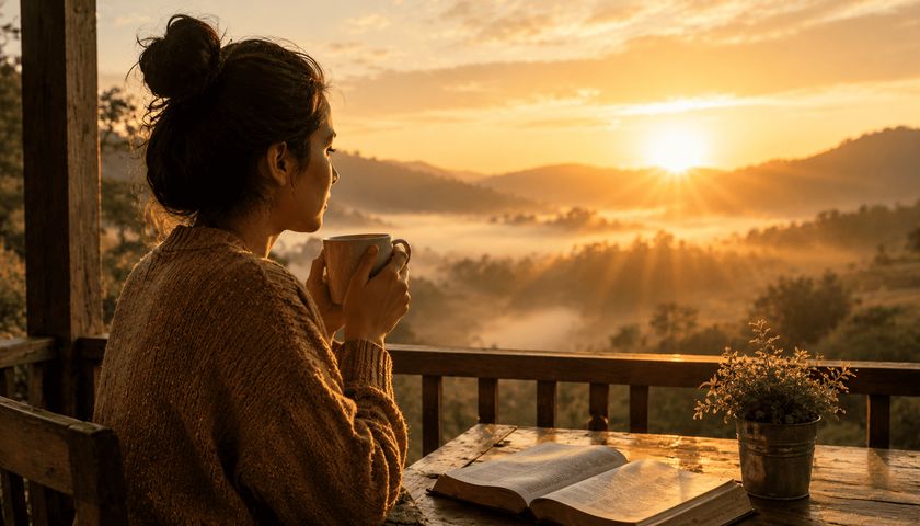 Versículos de bom dia com Deus: comece a manhã com a Palavra