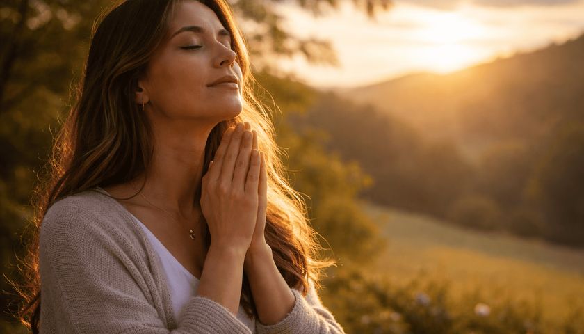 Oração do dia para entregar tudo nas mãos de Deus