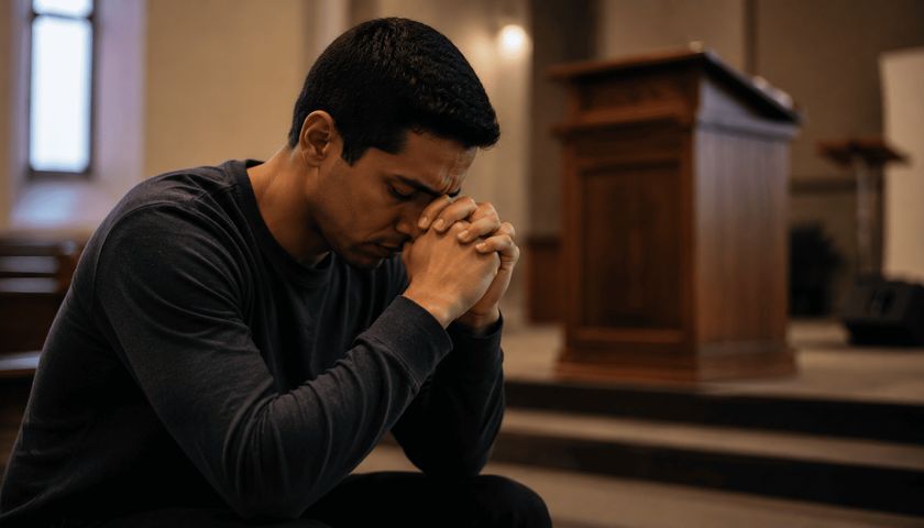 Oração para quem sente que desperdiçou anos longe de Deus