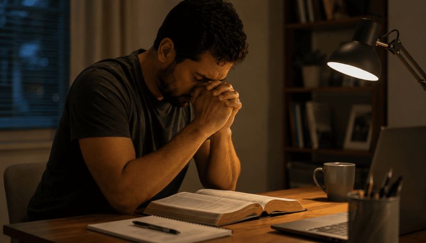 Oração para quem cuida da saúde espiritual em meio à rotina agitada