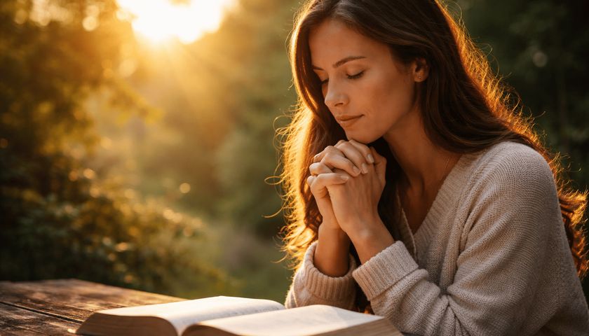 Oração para viver com transparência diante de Deus