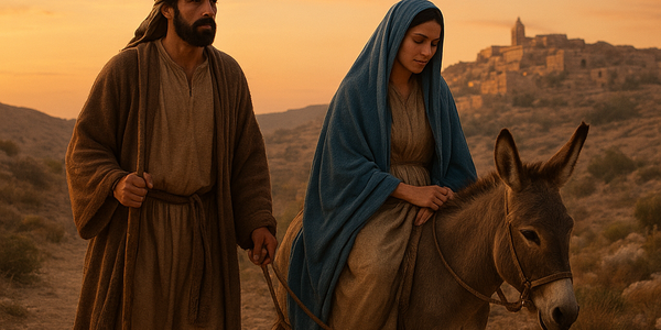 A jornada de josé e maria até belém: fé, obediência e preparação para o nascimento de Jesus