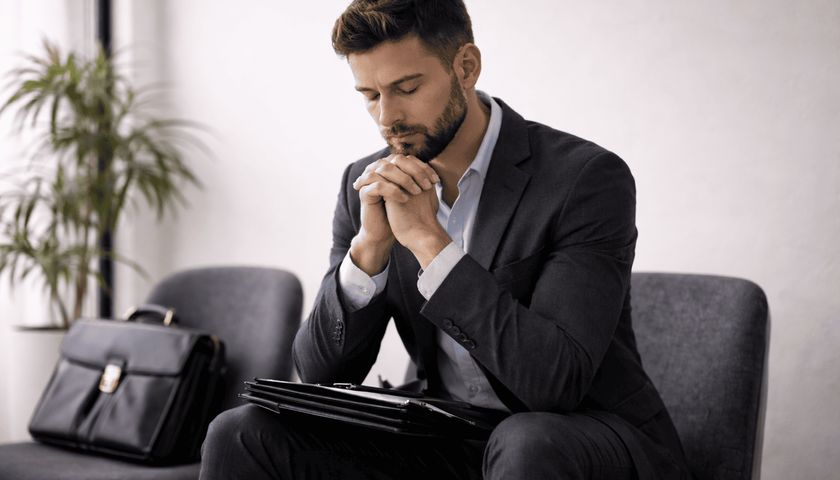 Oração antes de uma entrevista de emprego