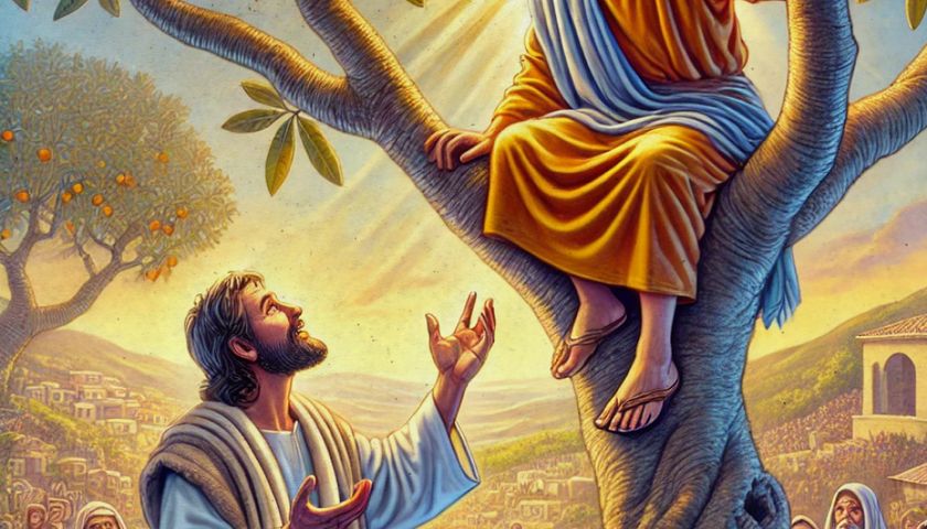 O encontro de Jesus com zaqueu: transformação e arrependimento verdadeiro