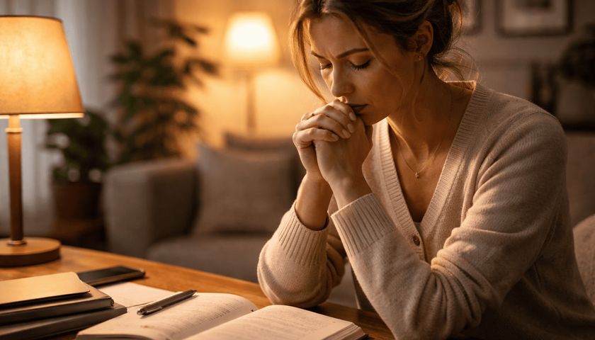 Oração antes de tomar uma decisão importante