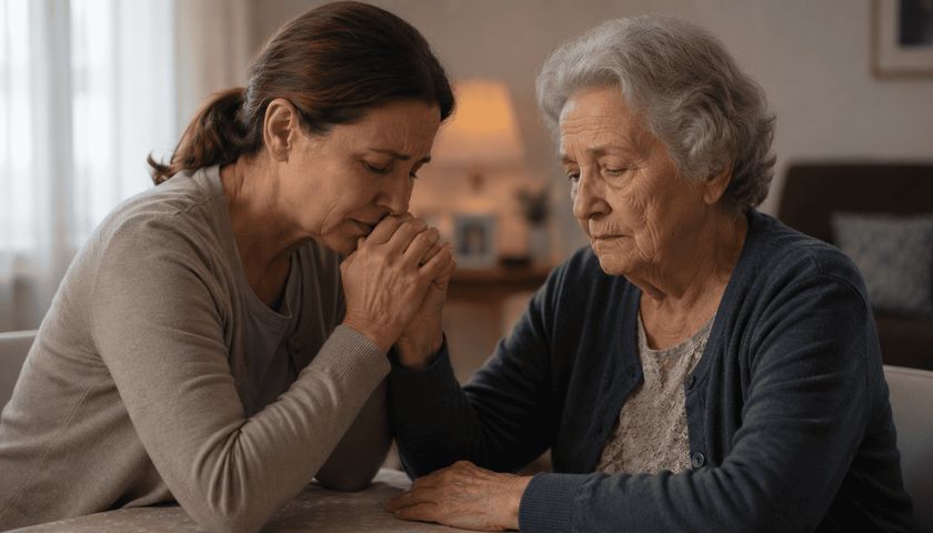 Oração para pedir força para cuidar de um familiar com Alzheimer