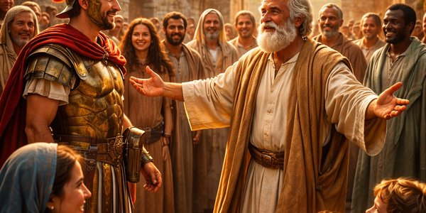 A história de cornélio e a inclusão dos gentios na igreja cristã