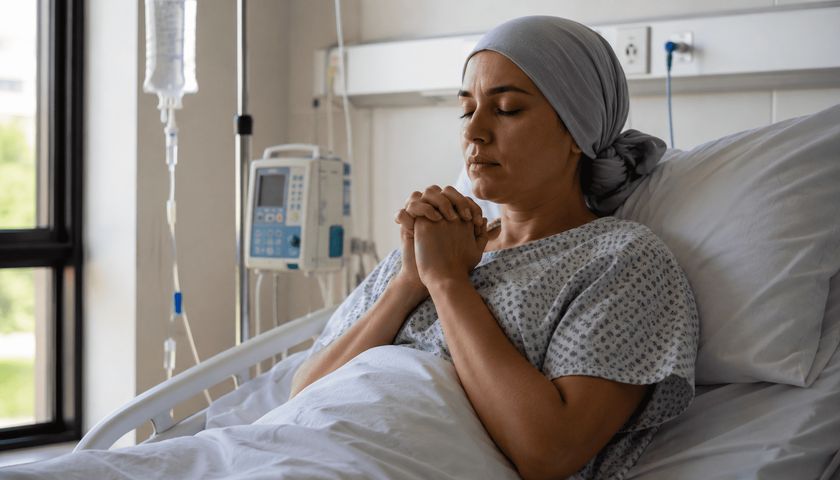Oração para quem está enfrentando uma doença grave no hospital