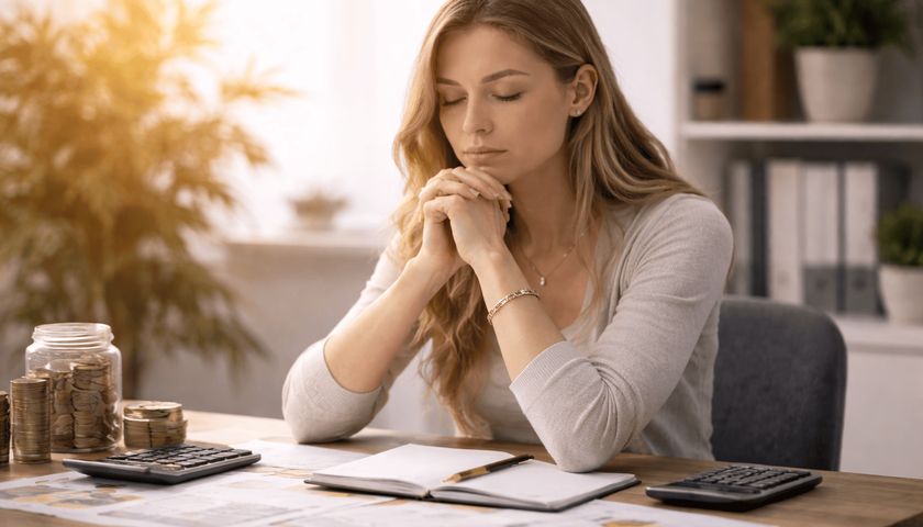 Oração para sabedoria na gestão financeira