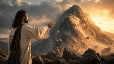 O que Jesus realmente quis dizer com "Fé que move Montanhas"?