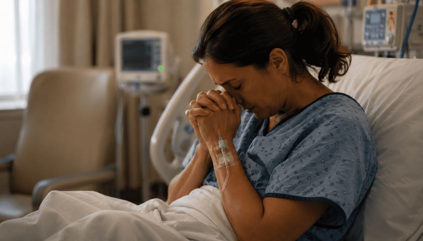 Oração para consagrar o início de um tratamento médico