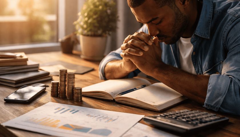 Oração por sabedoria e estratégia para multiplicar a renda