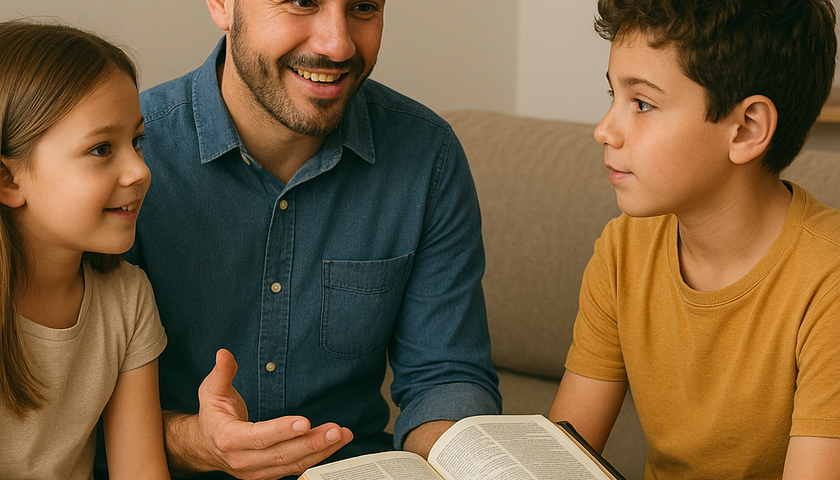 Como usar histórias bíblicas para ensinar valores no dia a dia?