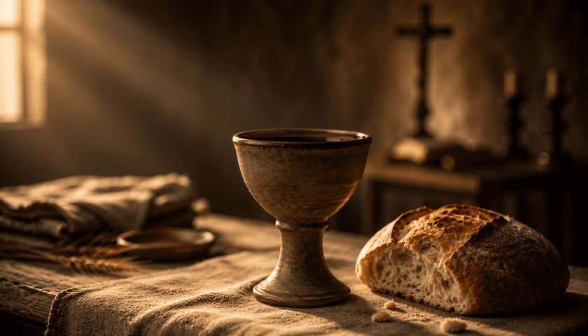 O que significa o pão e o vinho na Bíblia? Símbolo ou realidade?