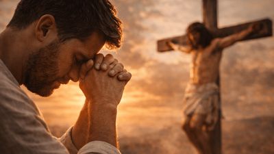 Como orar meditando na cruz de Cristo?