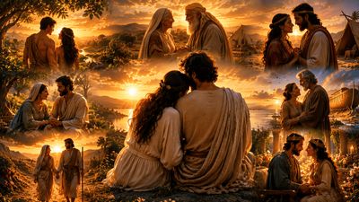 7 casais da Bíblia e o que cada um ensina sobre amor