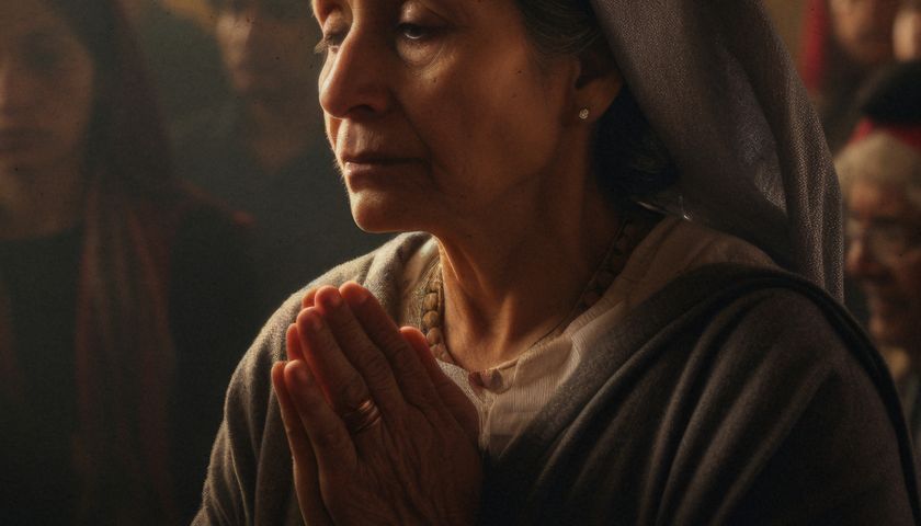 A importância da oração na vida de maria