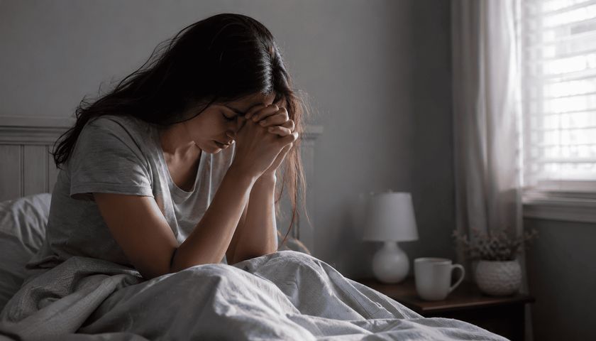 Oração para quem acorda ansioso e não consegue começar o dia com paz