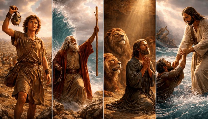 10 histórias inspiradoras da Bíblia