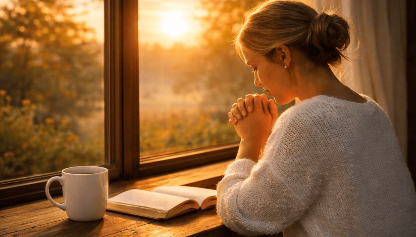 Oração da manhã para entregar o dia a Deus