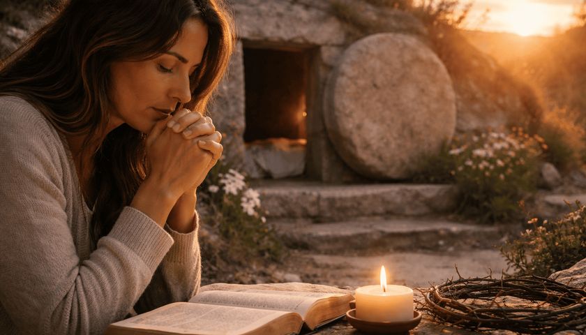 Oração para agradecer pela ressurreição de Cristo