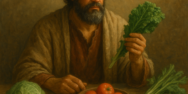 Jejum de daniel: por que daniel escolheu comer somente vegetais?