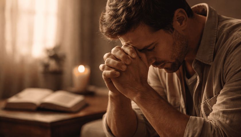 Oração para ter coragem de confessar um erro e buscar restauração