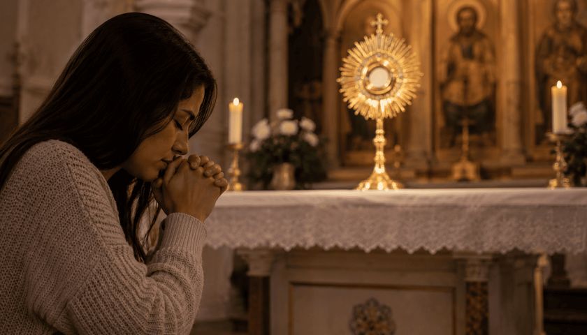 Oração para adorar a Cristo presente e vivo no Corpus Christi