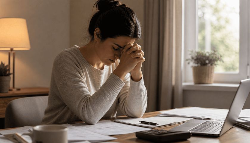 Oração para manter a serenidade em problemas práticos