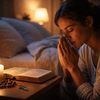 Oração da noite pedindo proteção de Deus enquanto dormimos
