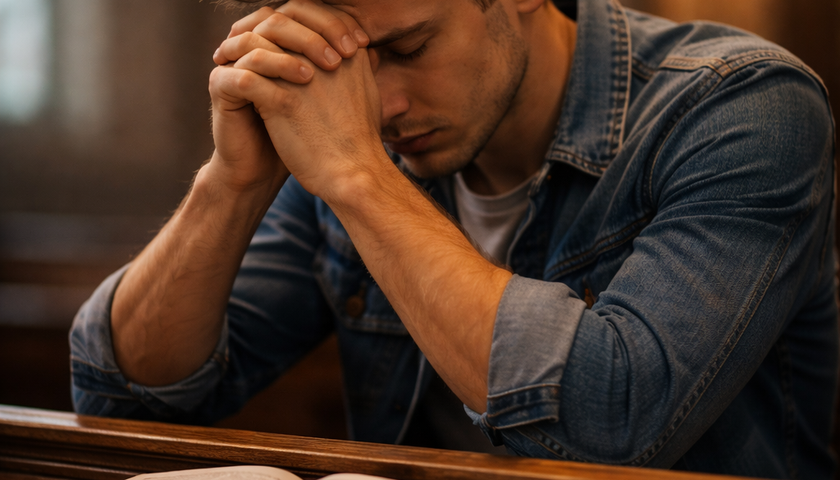 Como orar quando se sente culpado diante de Deus?