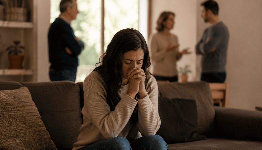 Oração para quem enfrenta a pressão de família que não aceita a fé