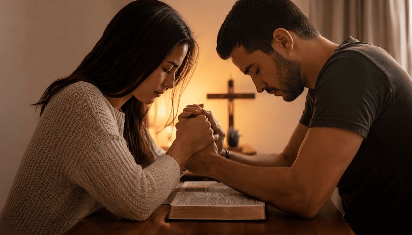 Oração para consagrar o namoro à presença e ao senhorio de Cristo