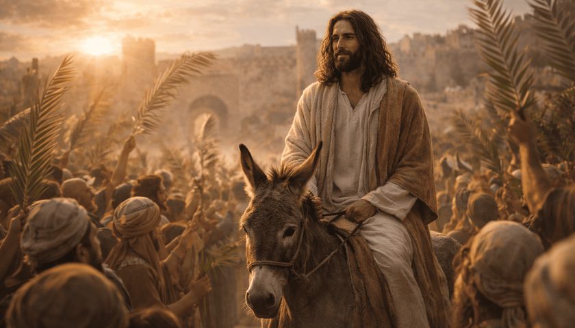 Por que Jesus entrou em Jerusalém montado em um jumento? Entenda o Domingo de Ramos