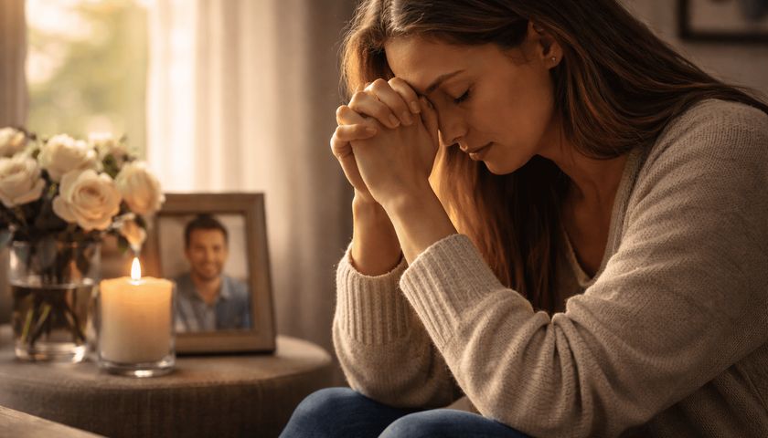 Oração para lidar com o luto e a saudade