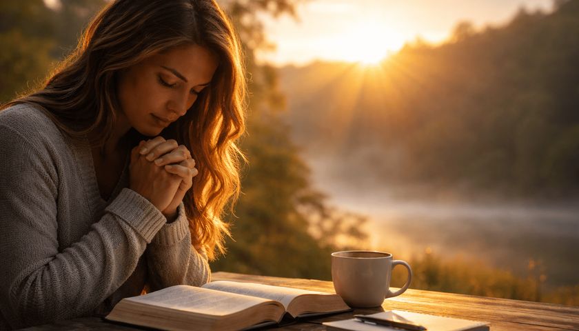 Oração da manhã para pedir direção a Deus e tomar decisões com sabedoria