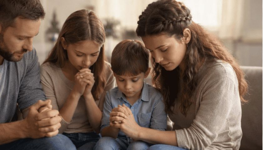 Oração pela família e pelos filhos